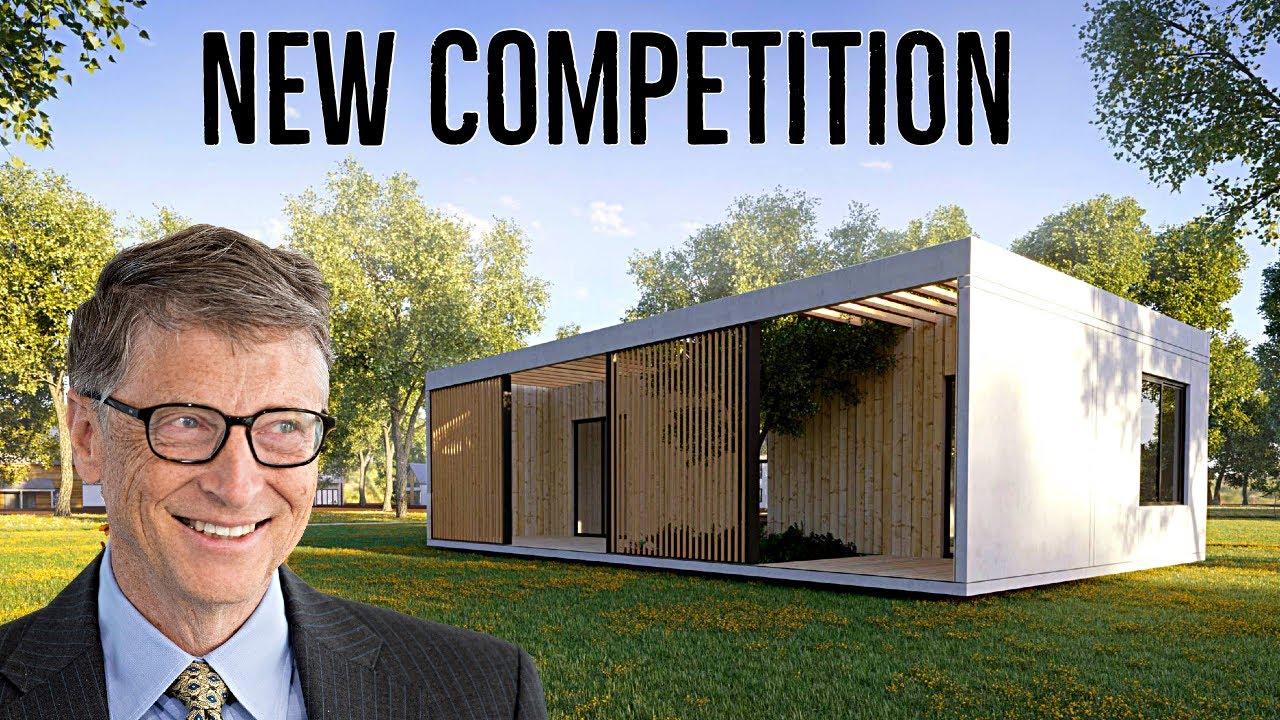 Bill Gates Just Funded Affordable PREFAB HOMES in America [Video report]